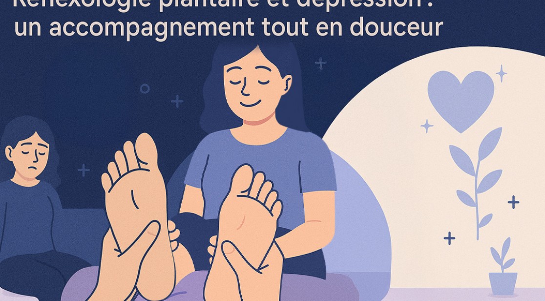 Réflexologie plantaire et dépression : un accompagnement tout en douceur